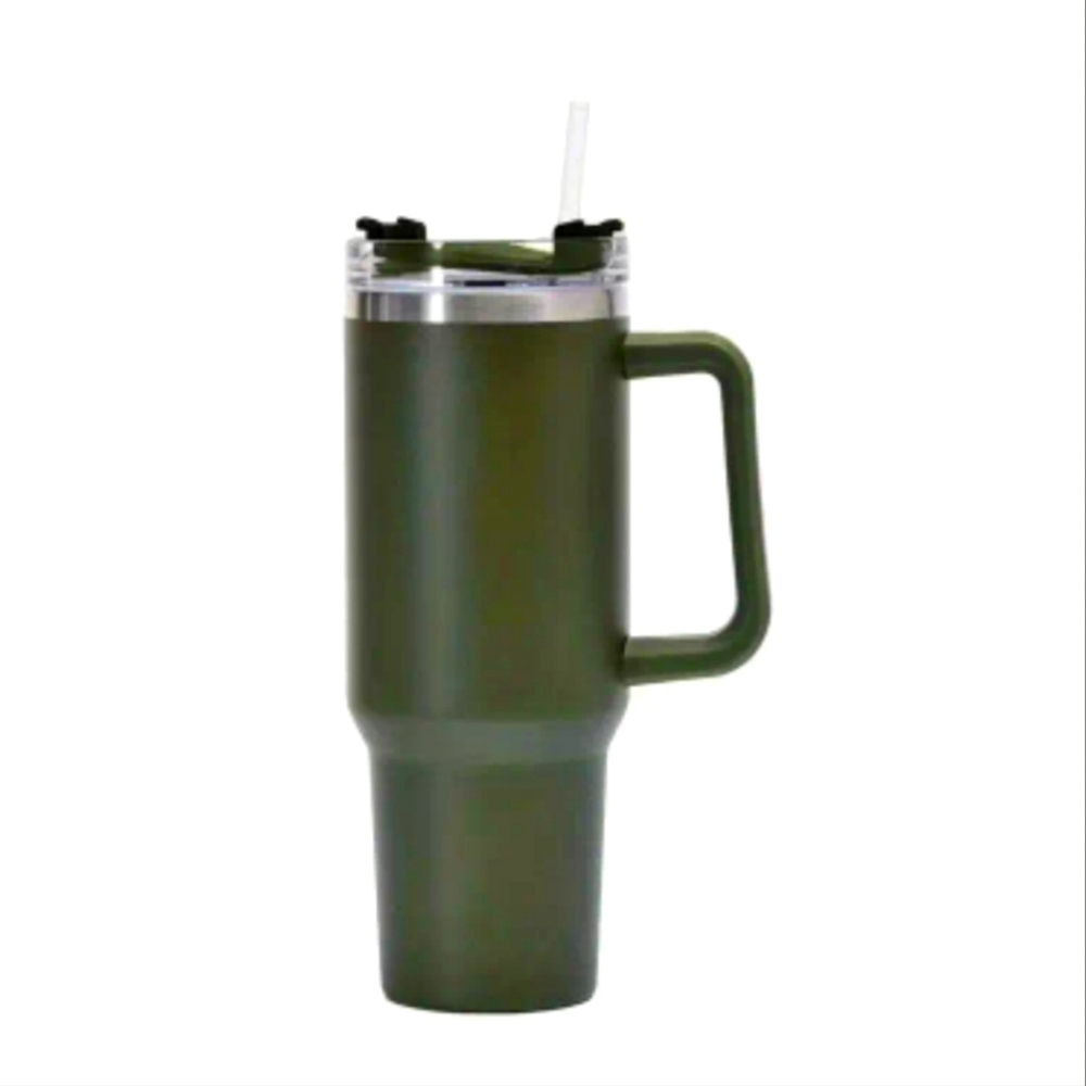 NWT  40oz Tumbler Olive Matte Green